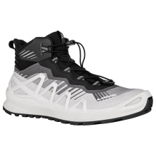 Lowa Wanderschuhe Merger Mid GTX (All-Terrain, Synthetik/Textil, wasserdicht) grau/schwarz Herren